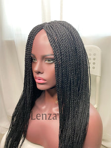 Lilly Straight Twisted Braids Wig