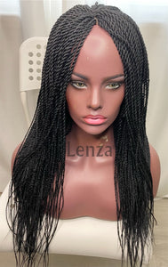 Lilly Straight Twisted Braids Wig