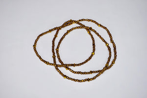 Burnt Gold Beads