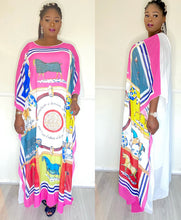 Load image into Gallery viewer, Printed Kaftan With Inner
