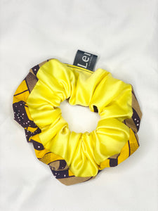 LEO PRINT Satin XL Scrunchie