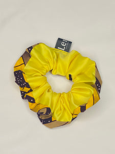 LEO PRINT Satin XL Scrunchie