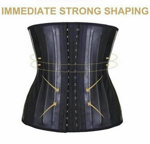 25 Steel Bone Latex Waist Trainer